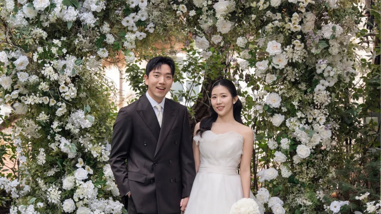 신부를 향한 진심과 사랑이 담긴 축가 영상입니다♥
