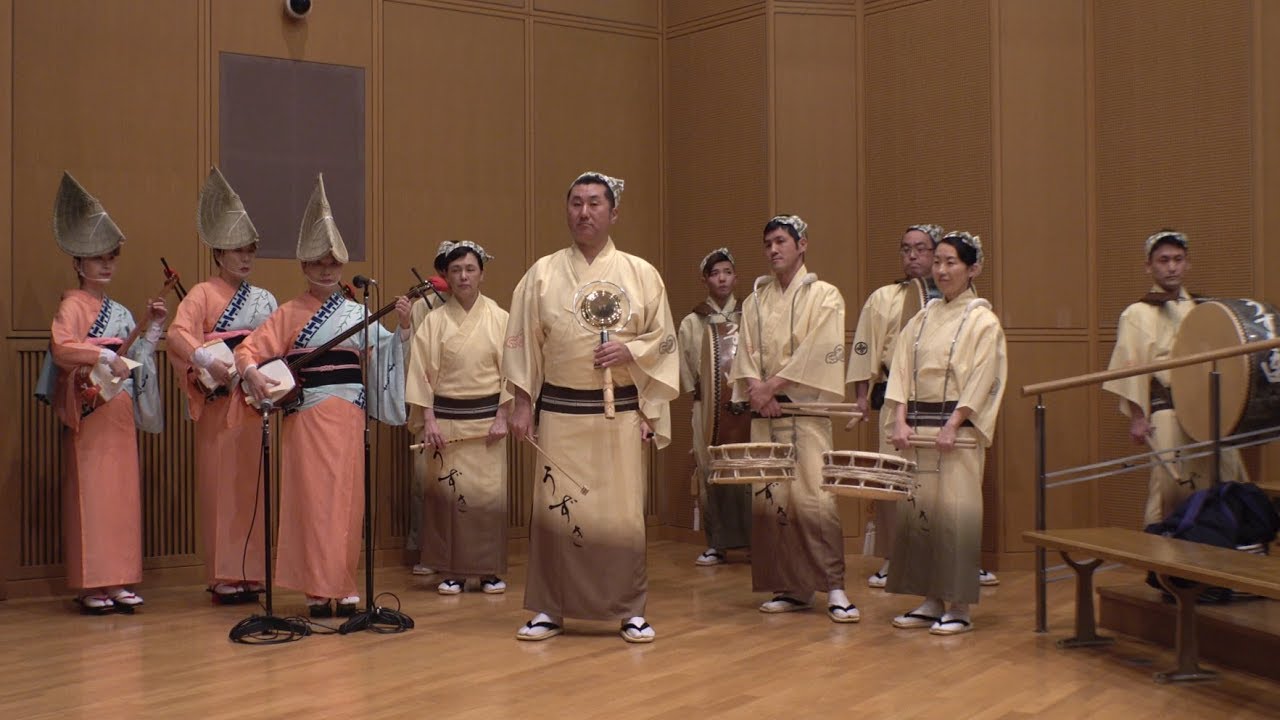 阿波おどり　♪うずき連　～鳴り物～　Awa Odori 