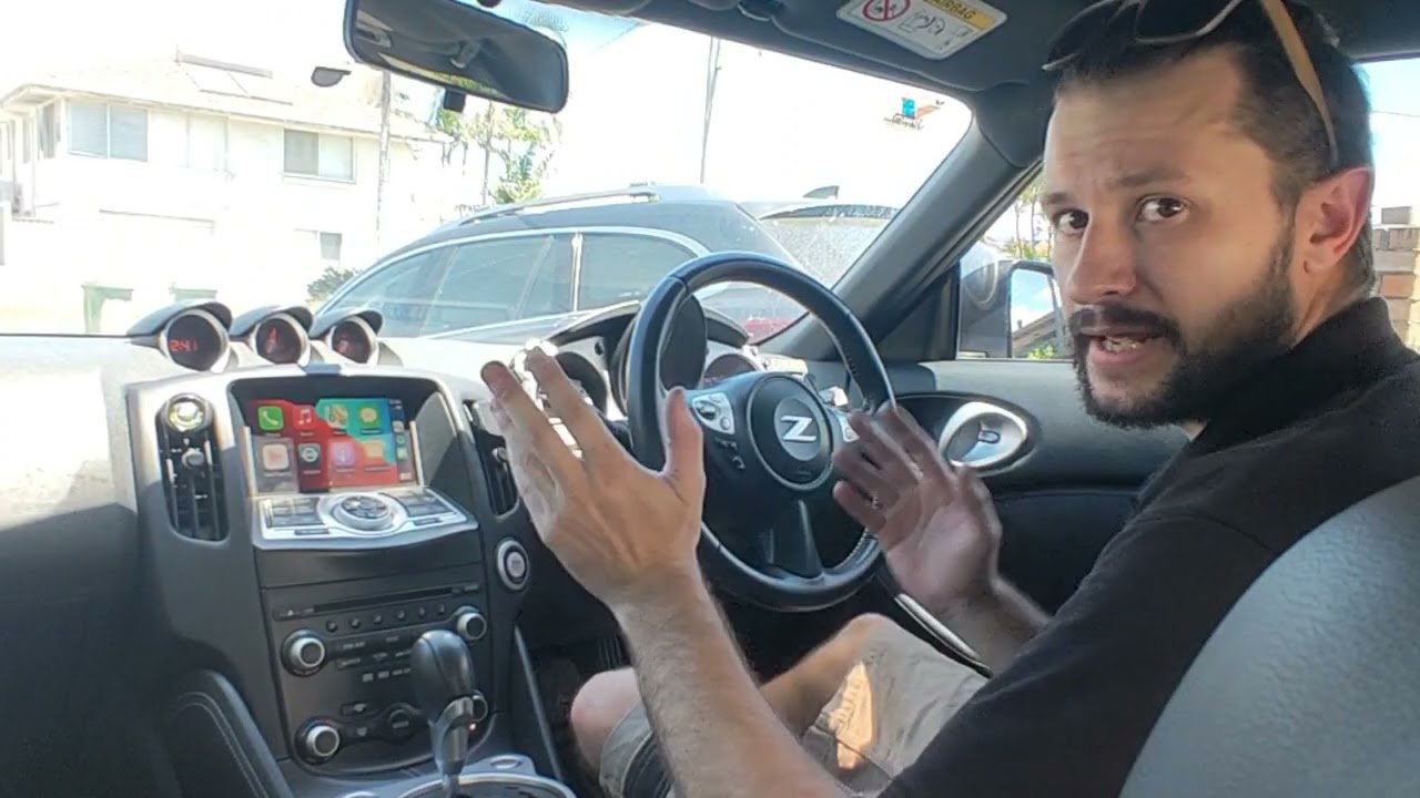 Nissan 370z Apple CarPlay and Android Auto integration for the factory screen - Auto-iO Showcase