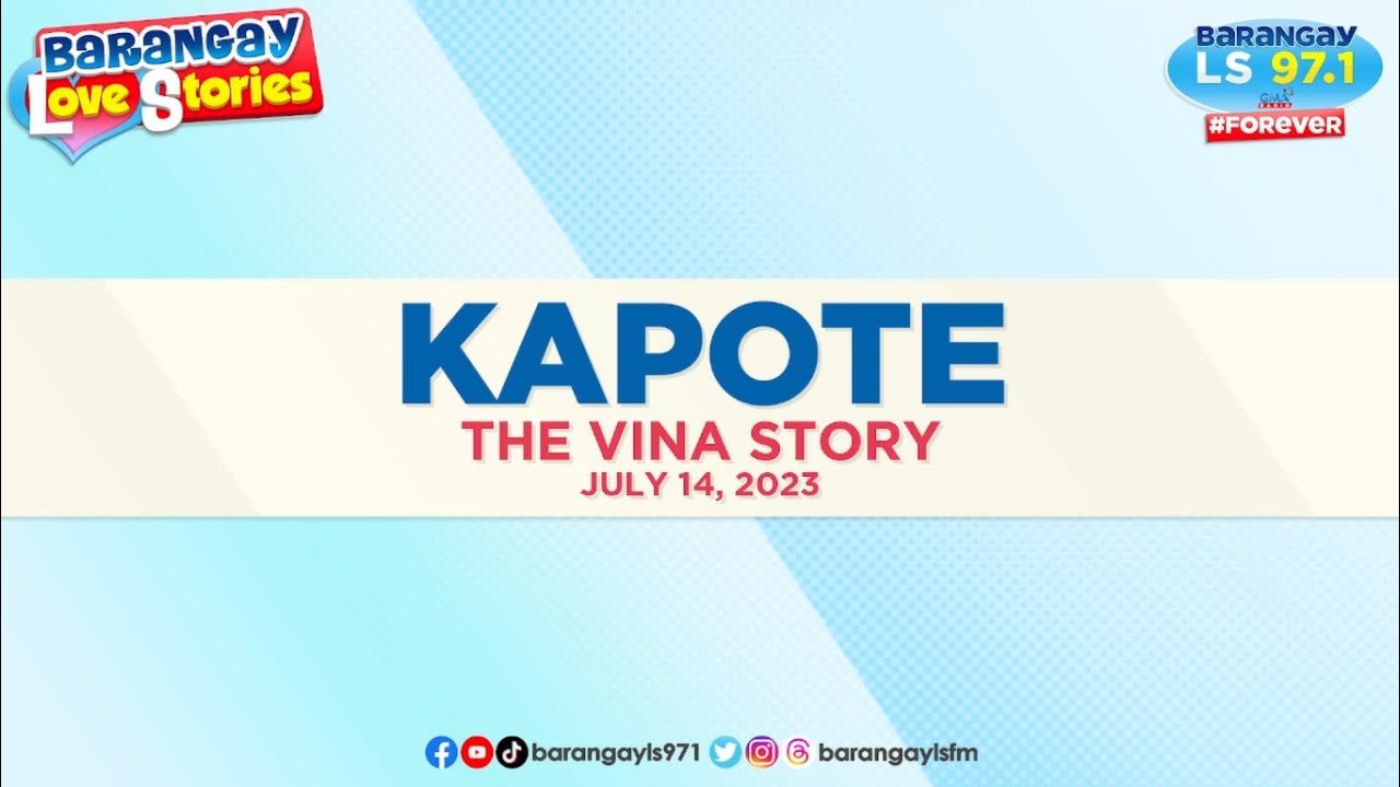 KAPOTE - VINA | Papa Dudut | Barangay Love Stories