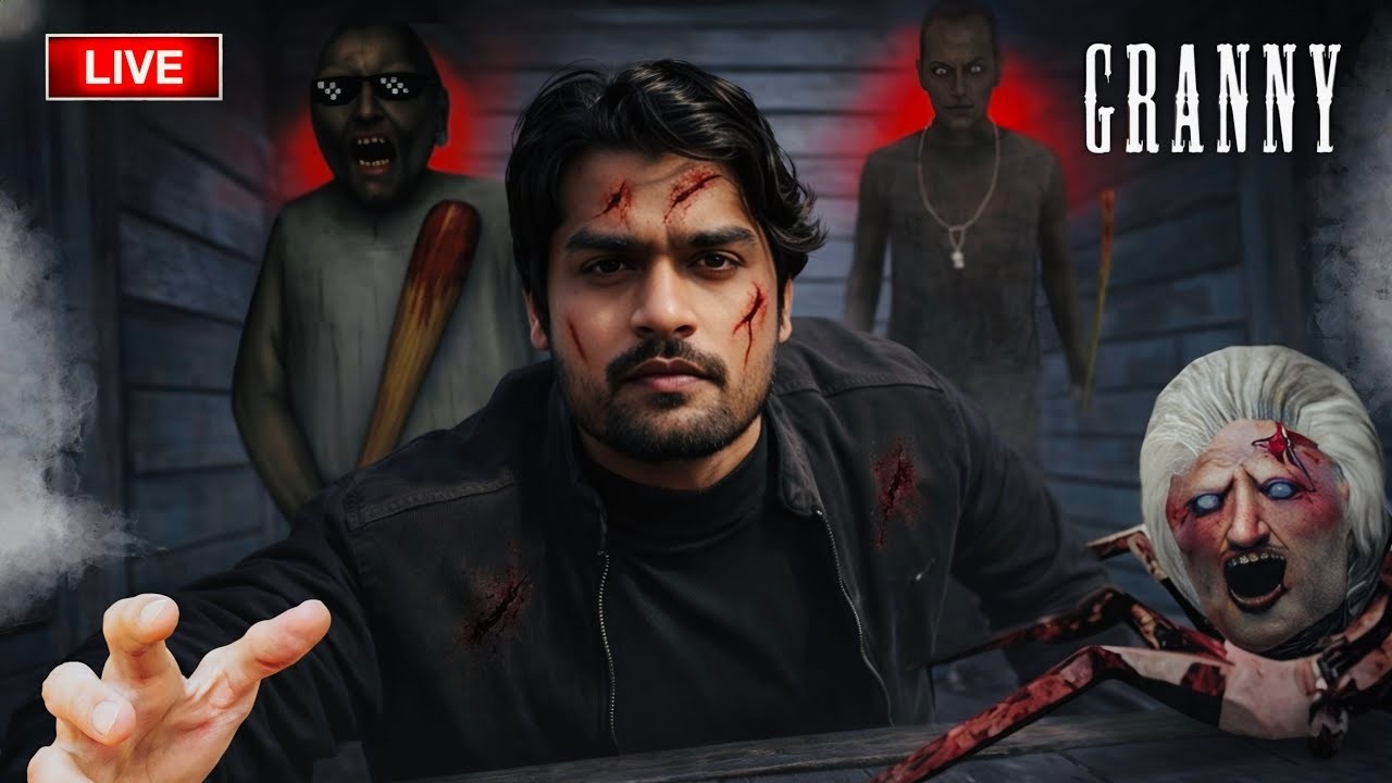 GRANNY -2 LIVE 😉😱| GRANNY GAMEPLAY | #shorts #shortsfeed #shortslive #granny #horror