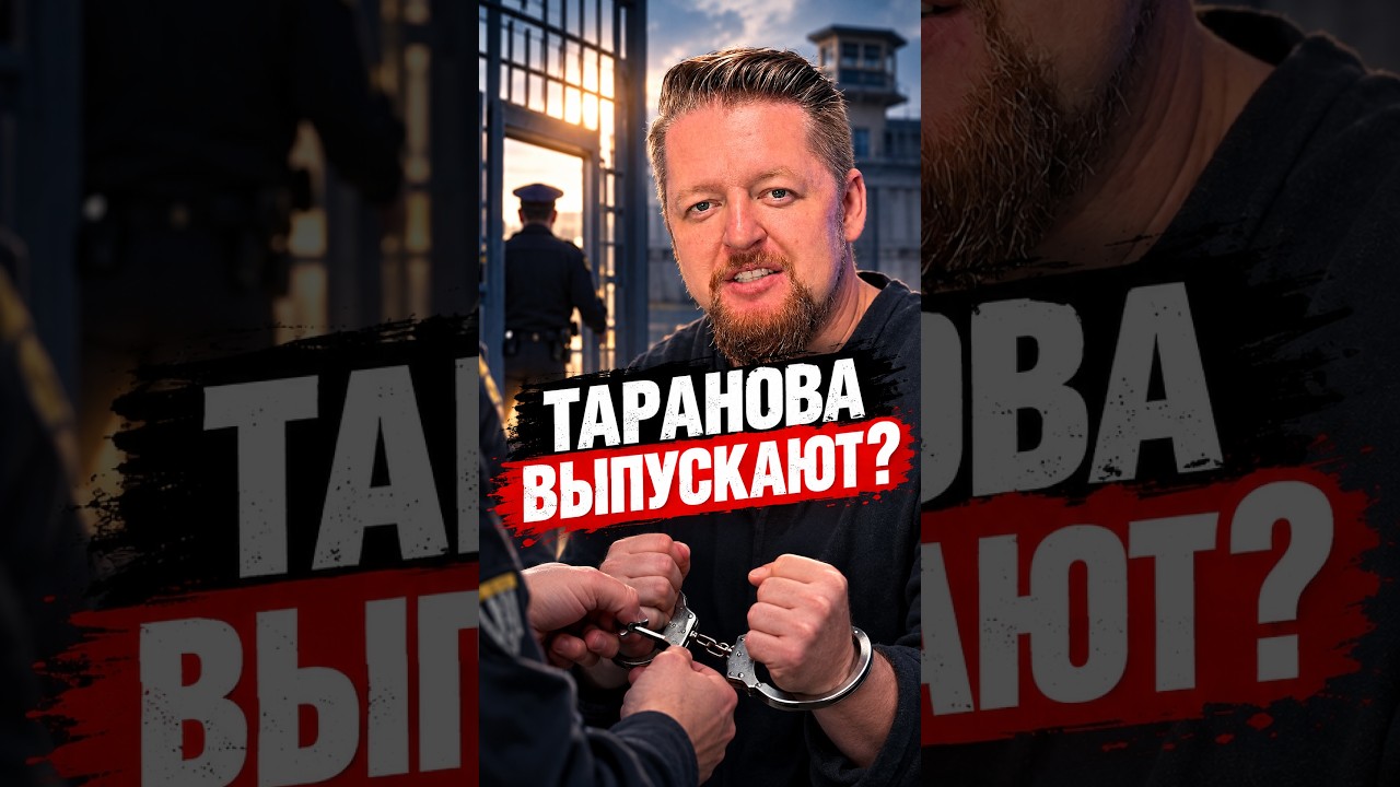 Таранова выпускают? На СВОБОДУ с Чистой СОВЕСТЬЮ!
