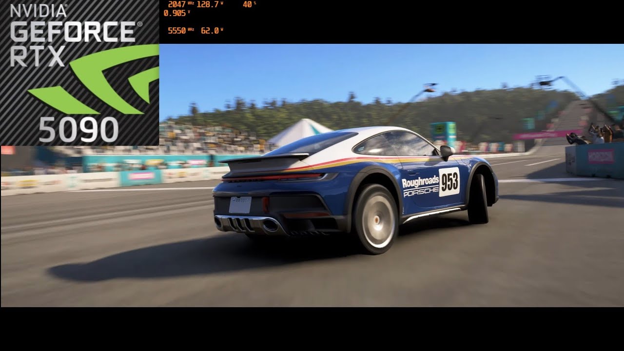 Forza Horizon 6 4K DLSS Vanguard RTX 5090 AMD Ryzen 9 9950X3D Flight Showcase Performance Benchmark
