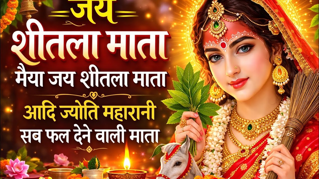 जय शीतला माता | Maa Shitala Mata Stuti | शीतला माता भजन | Jai Shitala Mata Maiya Jai Shitala Mata | 