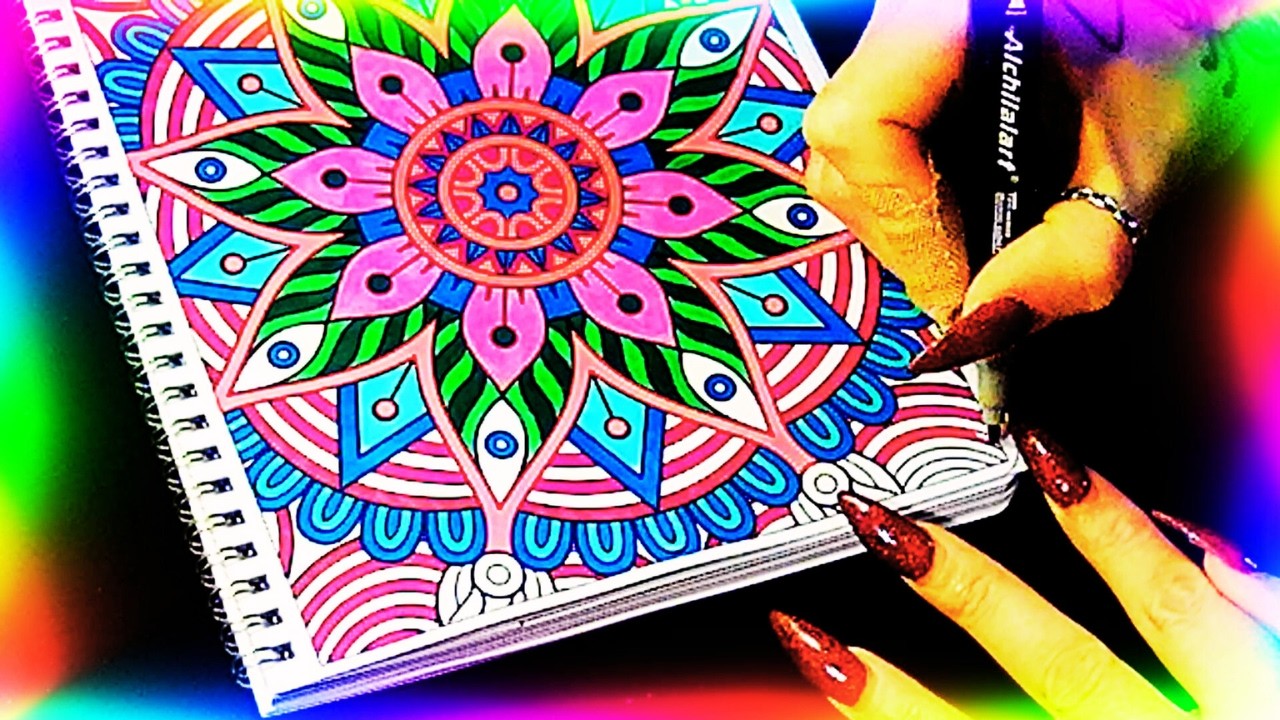 ✨ASMR Color With Me While Attracting Financial Blessings | Frequency Music | Relaxing