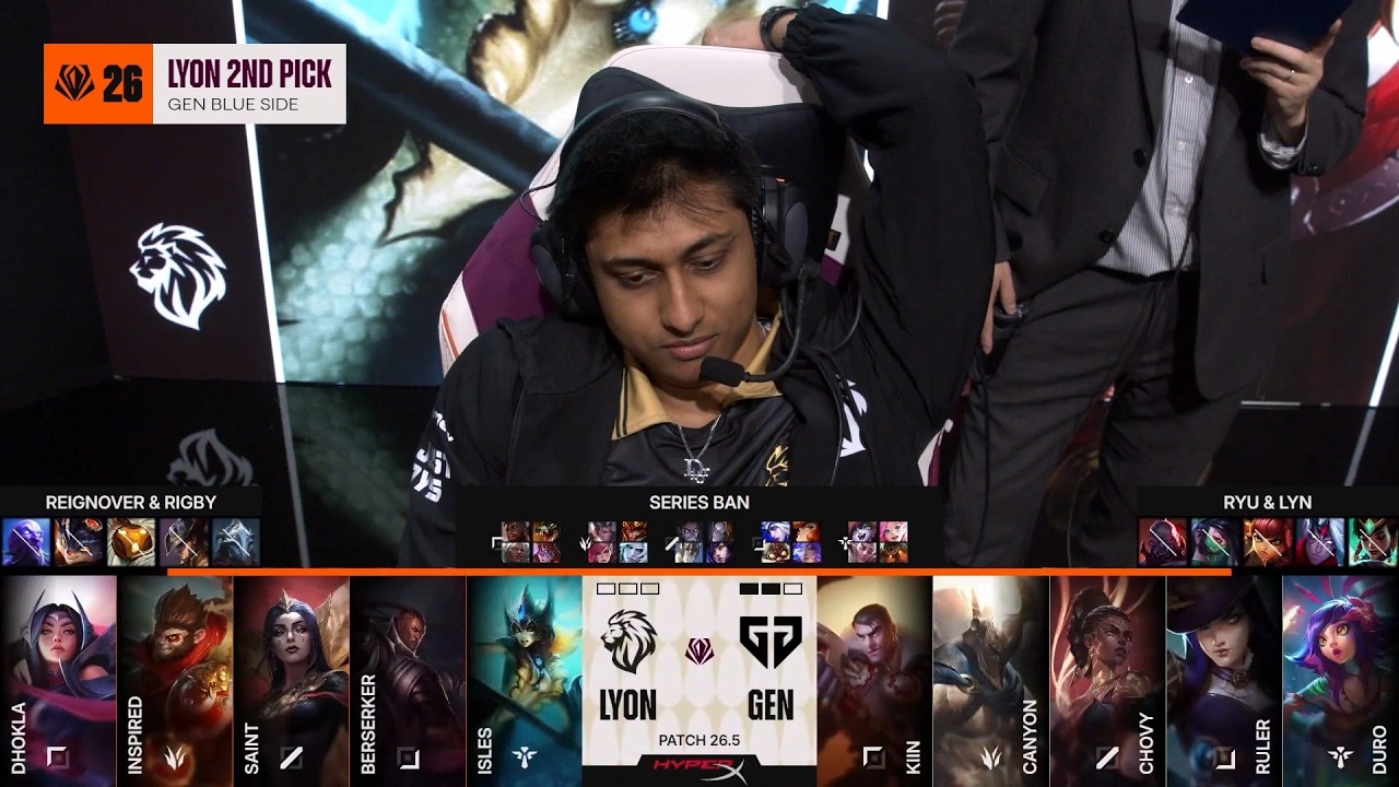 【2026全球先鋒賽】B組 GEN vs LYON #3