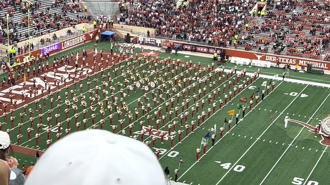 Longhorn Band Pregame 20221125