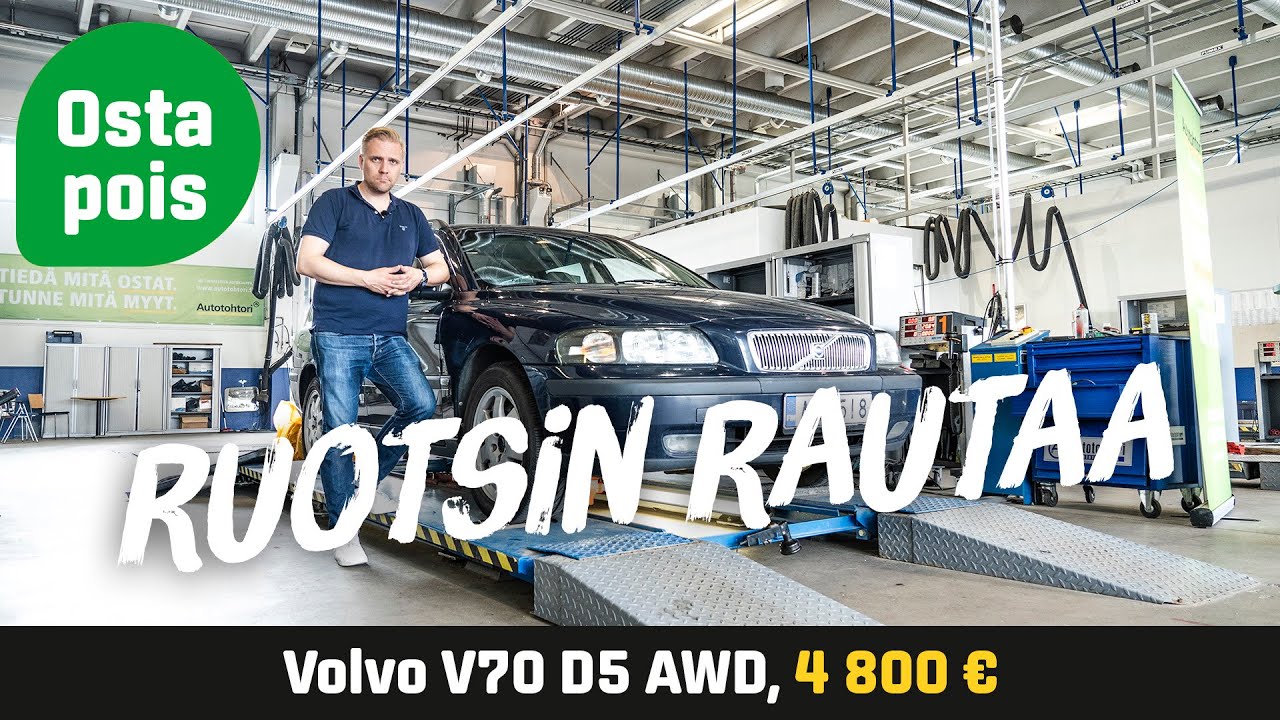 Käytetty: Volvo V70 D5 AWD (4 800 €) - Ruotsin rautaa