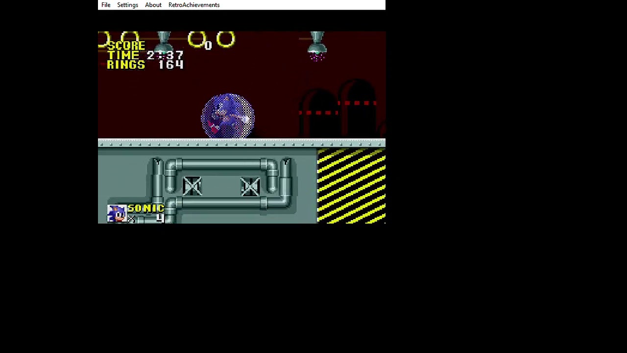 Sonic Genesis 250 rings Collector - Scrap Brain Act 1