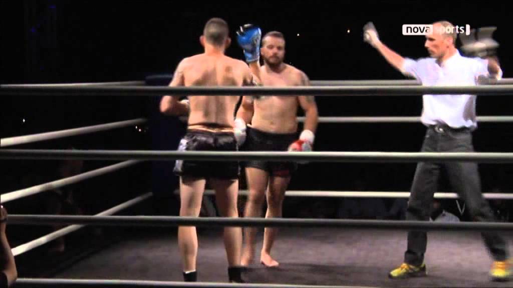 Nikos Kelekis VS Manolis Rousakis ~ 82Kg Kickboxing K-1 Rules ~ Myrmidonia 2014