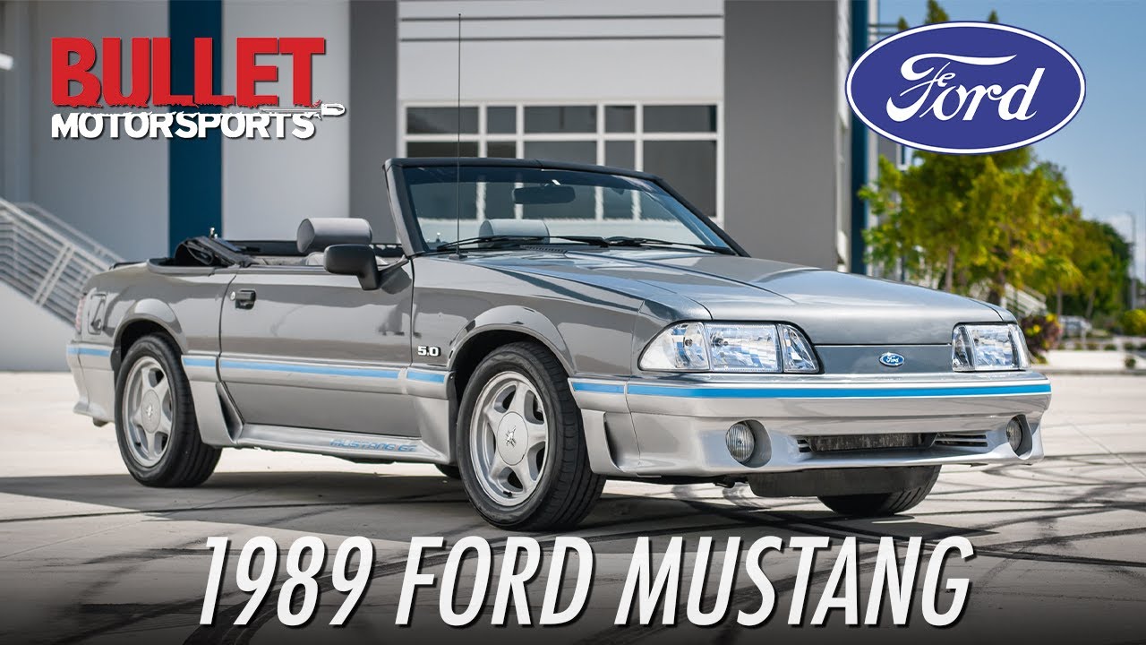 1989 Ford Mustang | [4K] | Review Series | The Grey Driver