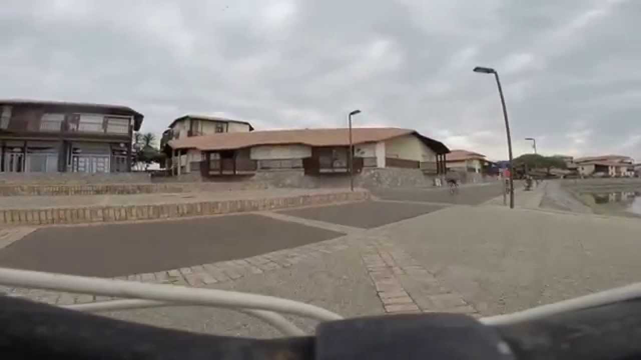 ballade en vélo dans le village du Vieux Boucau