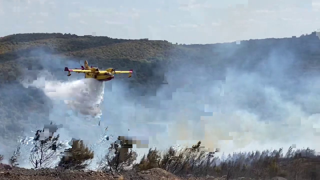 Απίστευτο video με ρίψεις από Canadair και Erickson