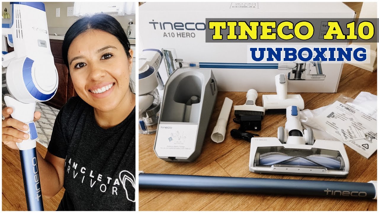 Беспроводной пылесос Tineco A10 Hero | Распаковка и демо | ХазФам