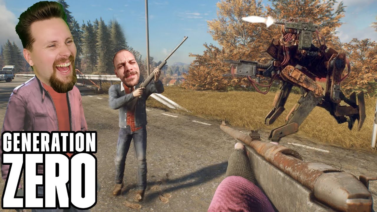 WHIPPIT & SOFTIS SKJUTER ROBOTAR MED ÄLGSTUDSARE I GENERATION ZERO