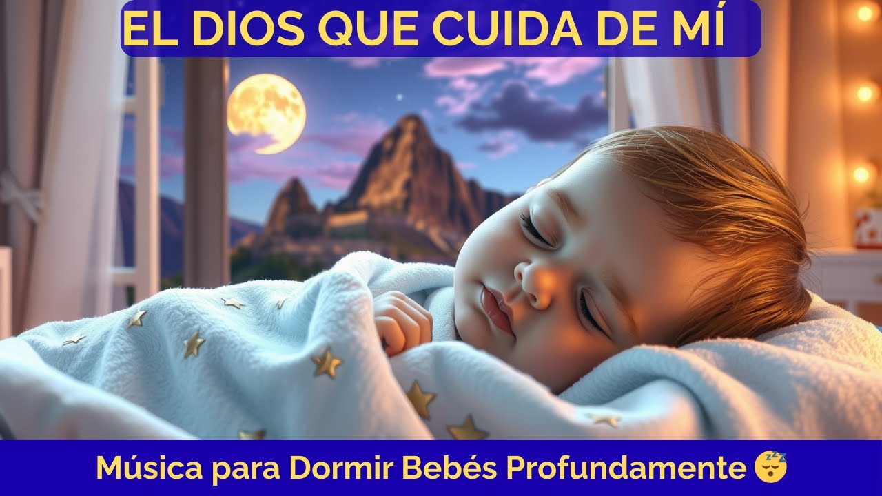 Música para Dormir Bebés 😴 Canción de Cuna    El Dios que Cuida de Mí