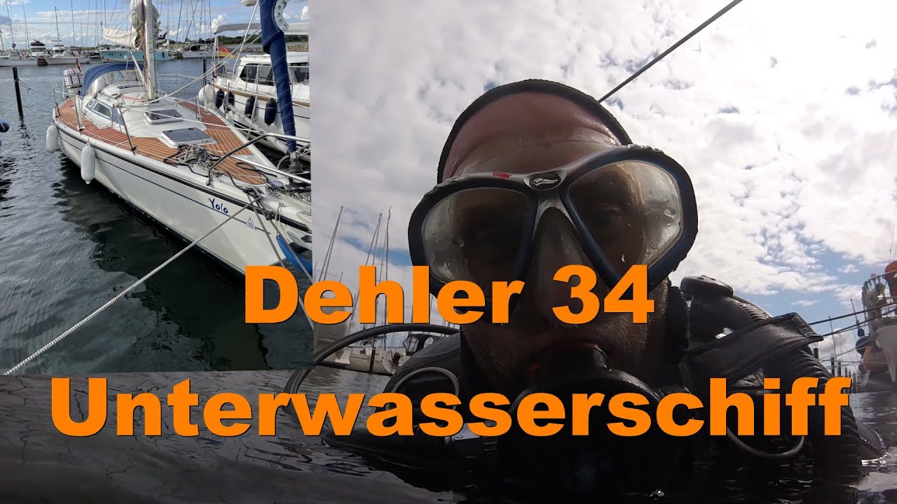 Tauchgang: Unterwasserschiff und Rumpf der 