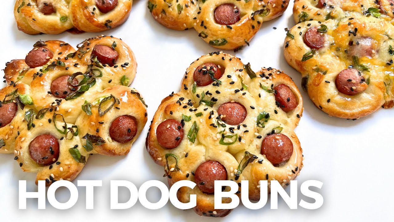 Chinese Flower Hot Dog Buns 🌼🌭🤤