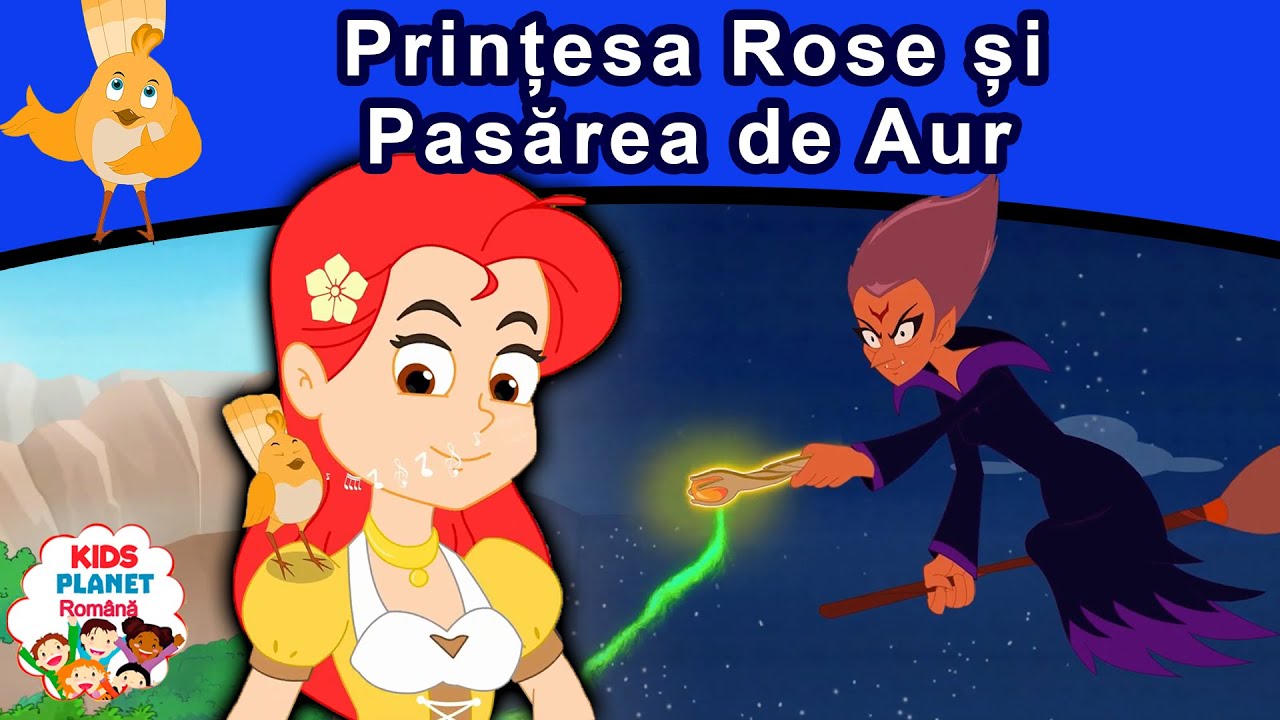 Prințesa Rose și Pasărea de Aur | Povesti Pentru Copii | Basme În Limba Română | Desene Animate