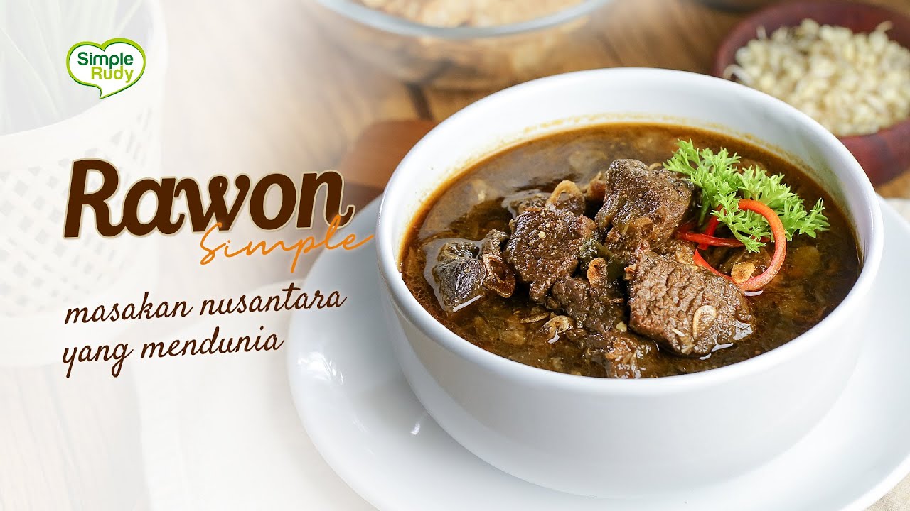 INI NIH, RESEP DAGING BERKUAH YANG MENDUNIA | Rawon Simple 🤤