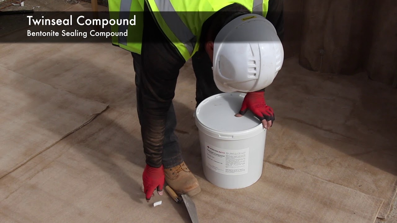 How to install Premcrete Maxiprufe 2000 Bentonite Membrane
