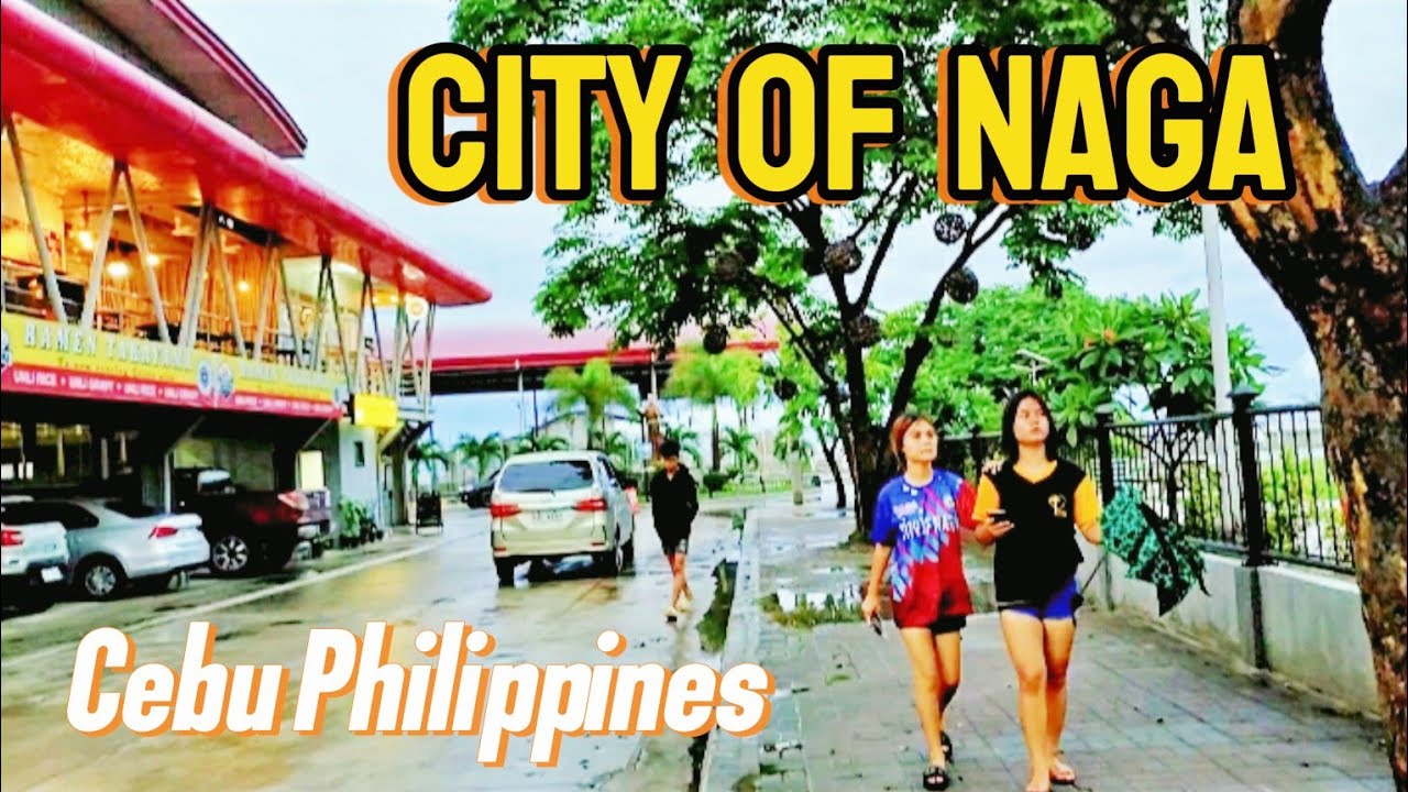 Naga City: Walking Tour Under the Heavy Rain | City of Naga | Cebu Philippines.