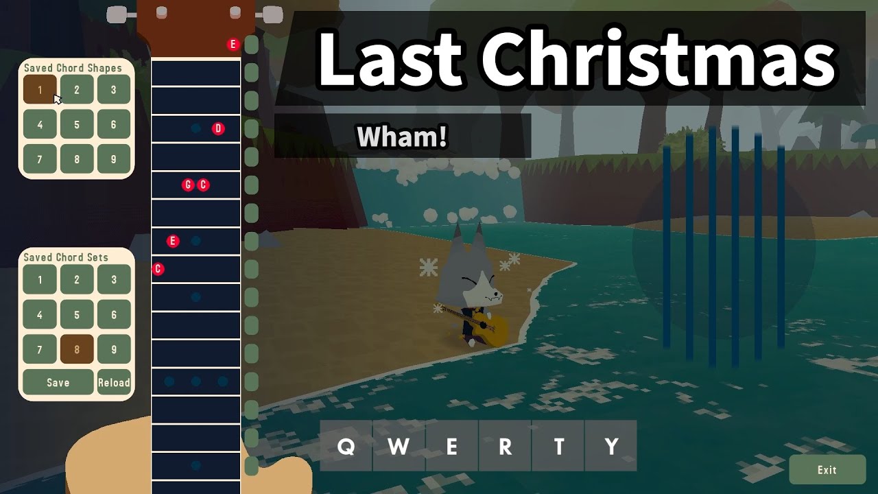 Wham! - Last Christmas (Webfishing Tabs & Keys)