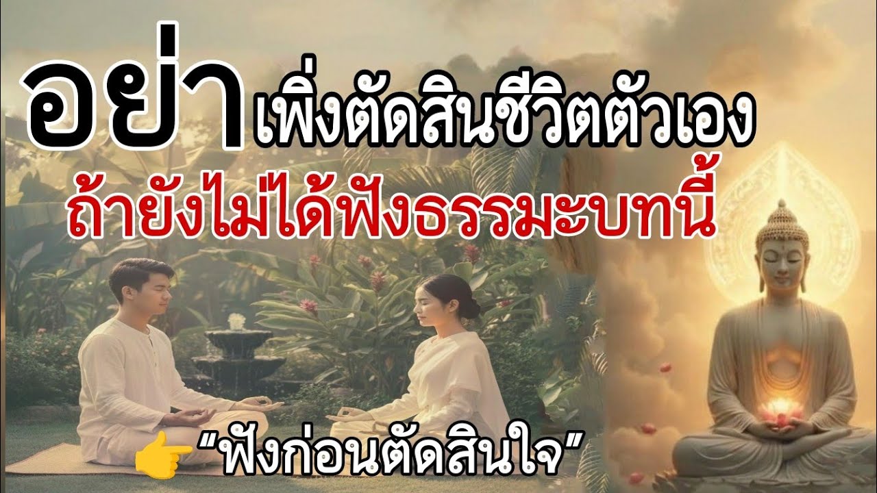 ธรรมะช่วยให้คนที่หมดหวัง กลับมารักตัวเองได้ไหม?#ธรรมะสอนใจ #ธรรมะก่อนนอน#รักษาใจด้วยธรรมะ