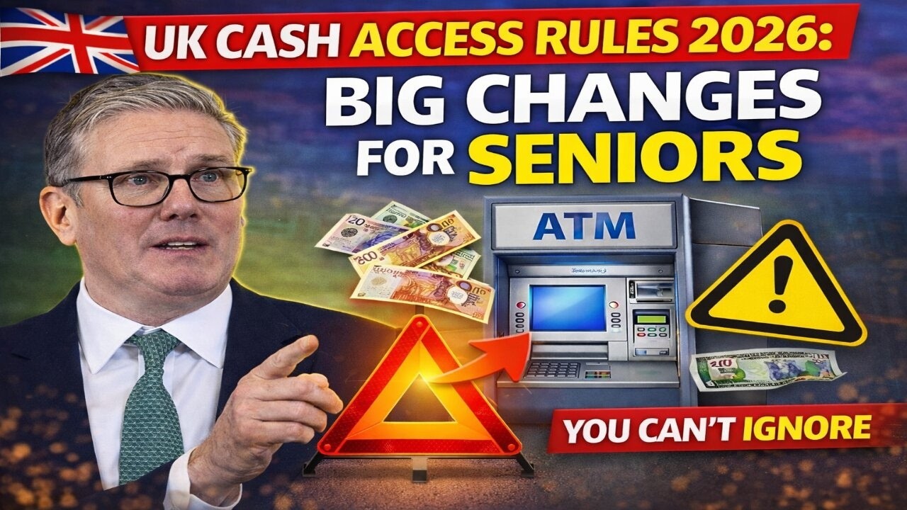 🇬🇧 UK Cash Access Rules 2026: Big Changes for Seniors You Can&rsquo;t Ignore