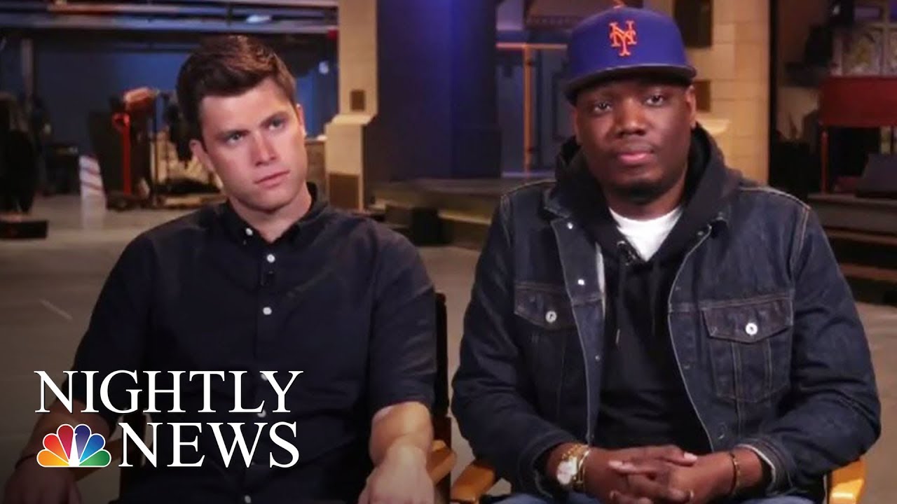 Lester Holt Talks Political Satire With Saturday Night Live Stars | NBC Nightly News