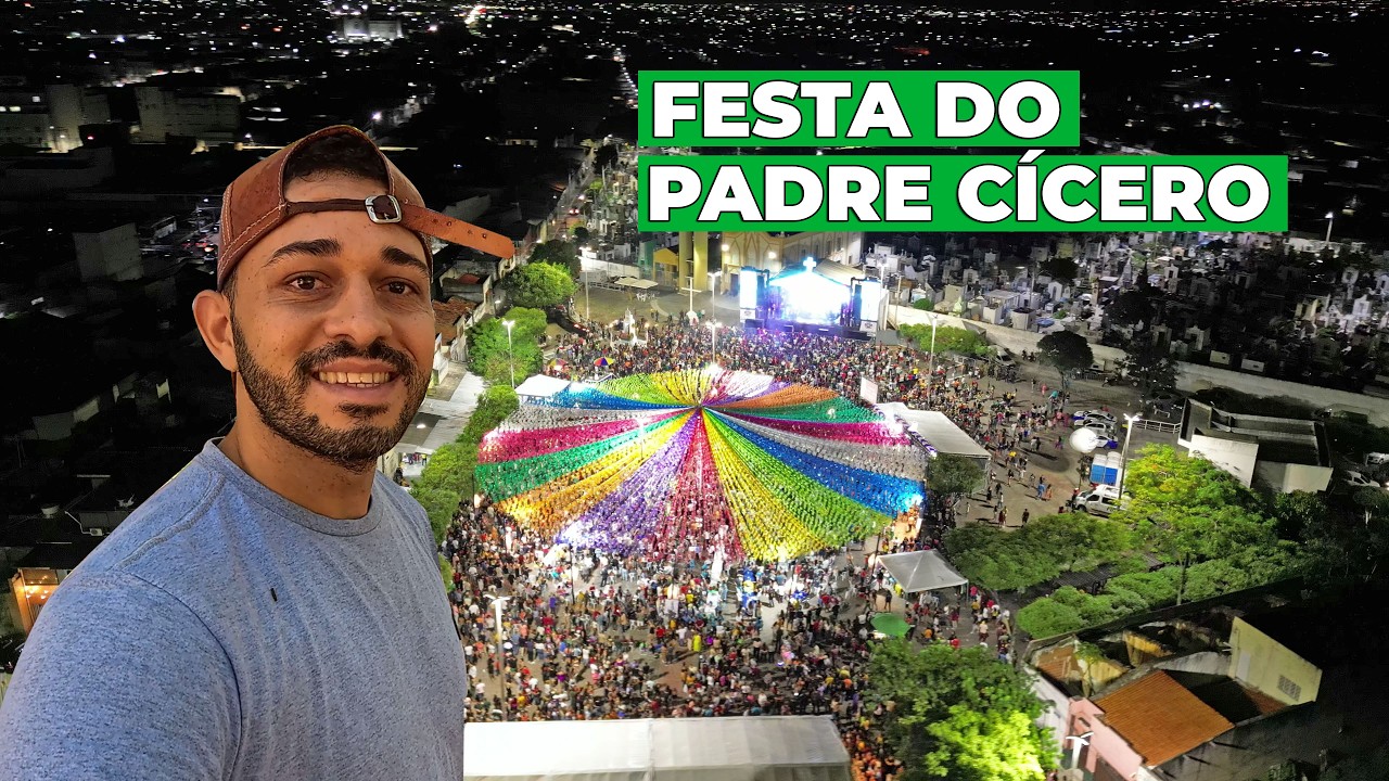 Assim já está os preparativos finais para semana do Padre Cícero em Juazeiro do Norte - CE