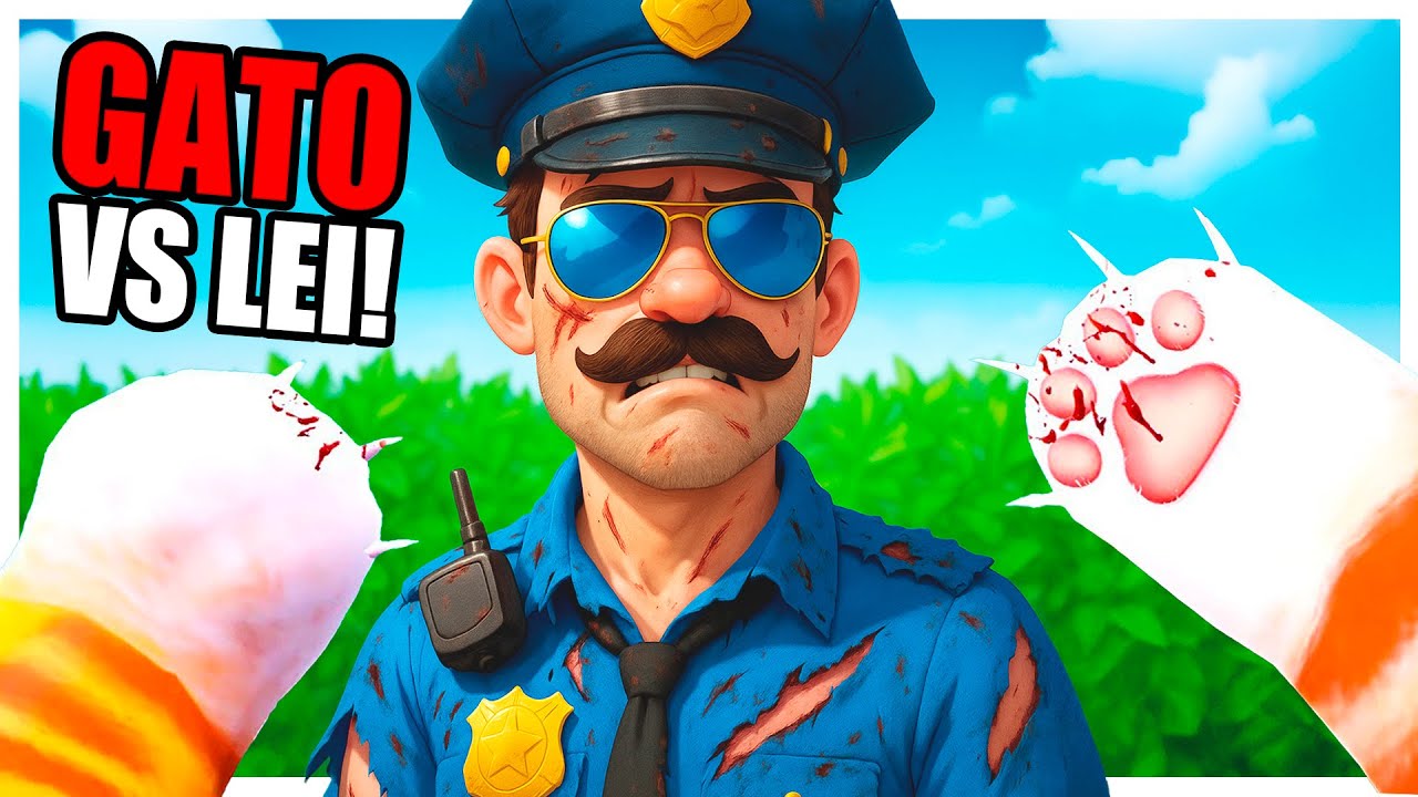 UM GATO CONTRA A POLÍCIA