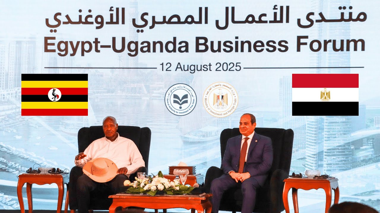 President Museveni Meets President El-Sisi: Uganda–Egypt Business Forum 2025