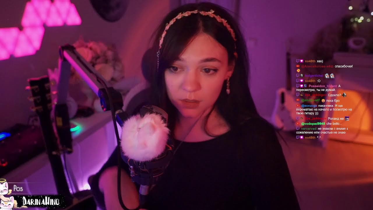 Музыкальный стрим под гитару