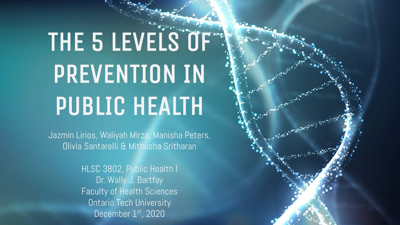 5 Levels of Prevention in Public Health