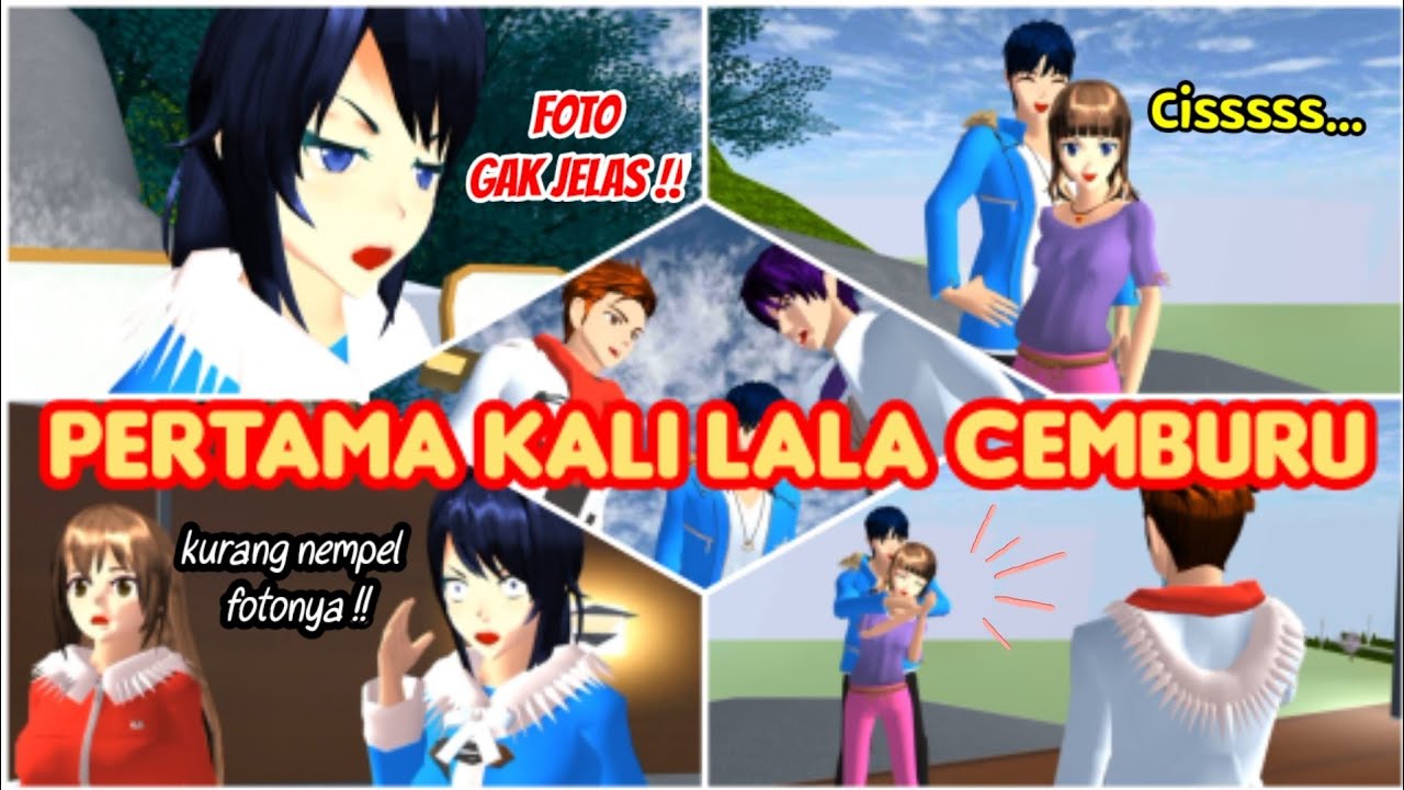 PERTAMA KALI LALA CEMBURU | Drama sakura school simulator | KING AND FRIEND