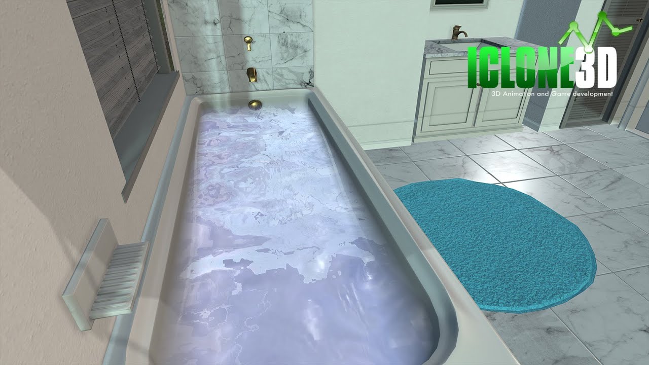 Iclone 8 - Tips & Tricks. How to move WATER around in your scene