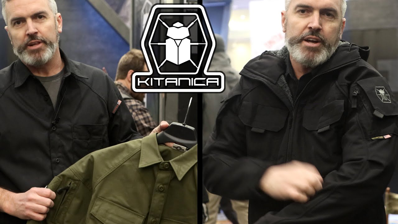 Kitanica - ShotShow 2020 - LWV Shirt, Overshirt, Winter Softshell, Ditty Bags