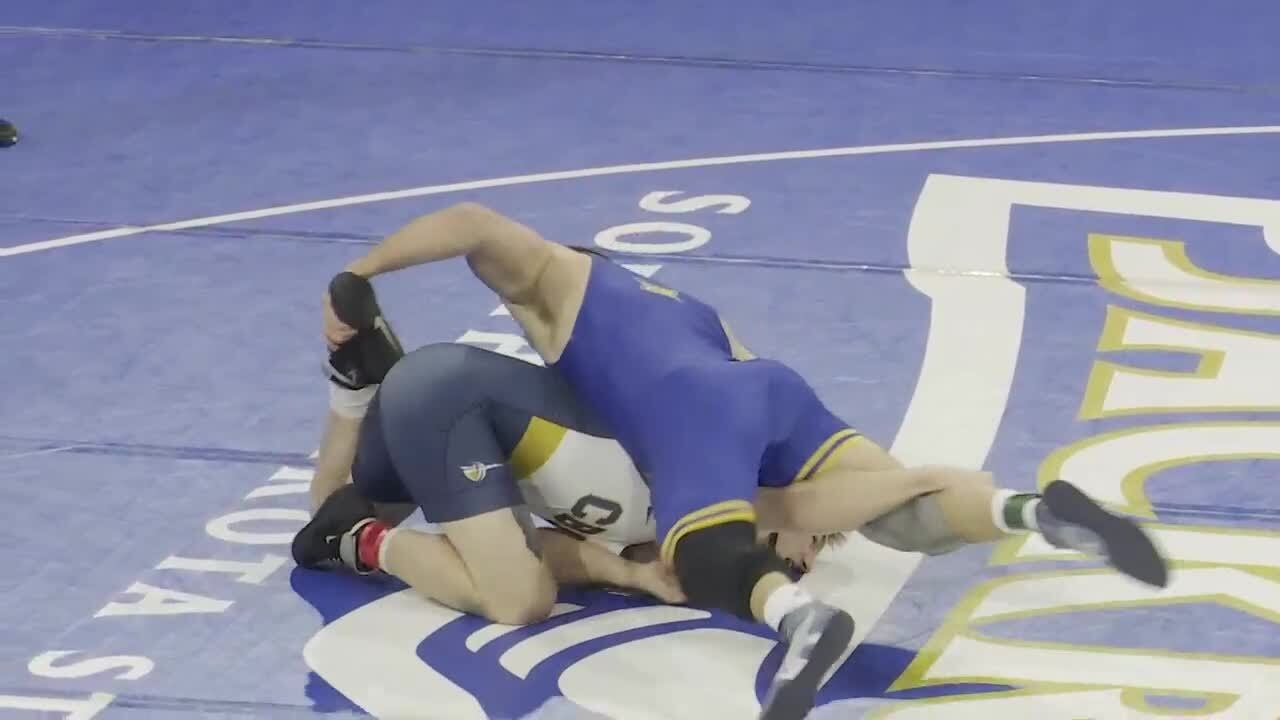 SDSU dominated the first of two duals this weekend, 36-3