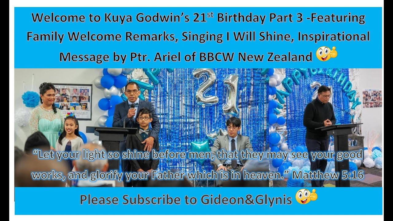 #FamilyWelcomeRemarks, #SingingIWillShine, #InspirationalMessage, #OpeningPrayer, #AstoundingMC's 😊😍