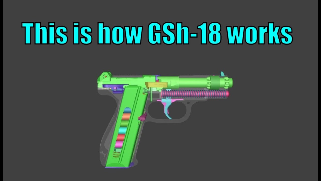 This is how GSh-18 works | WOG |