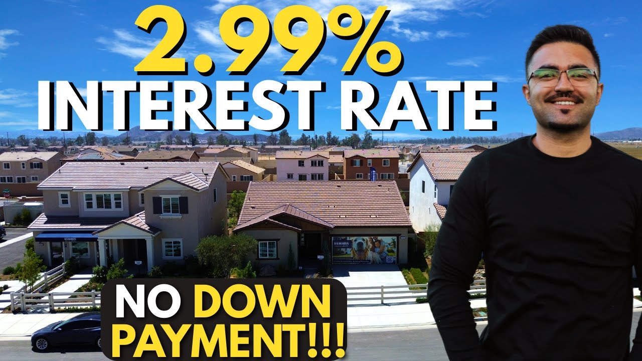Act Fast! 2.99% Interest Rates on New Homes in Winchester CA &ndash; No HOA!
