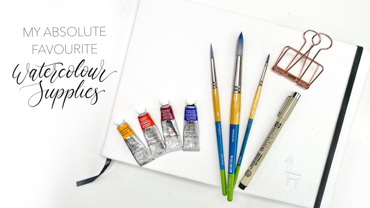 My Absolute Favourite Watercolour Supplies