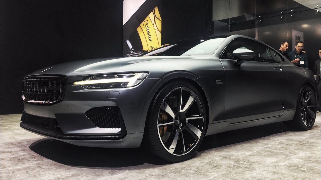 2018 Polestar 1 Volvo Hybrid Coupe walkaround at Geneva Motor Show 2018