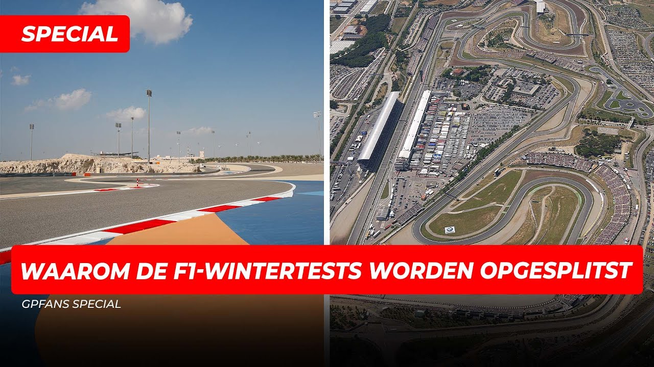 Waarom worden de Formule 1-wintertests van 2022 opgesplitst? | GPFans Special