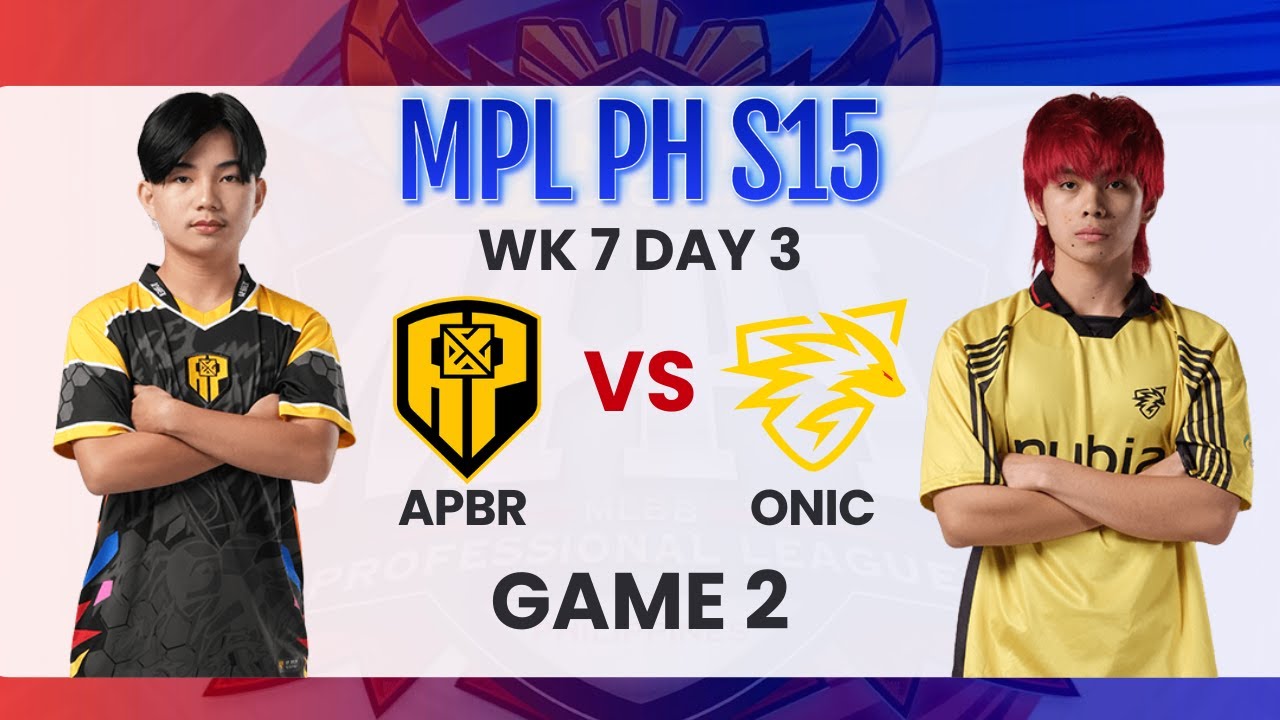AP BREN vs ONIC PH Game 2 | MPL PH Season 15 Week 7 Day 3