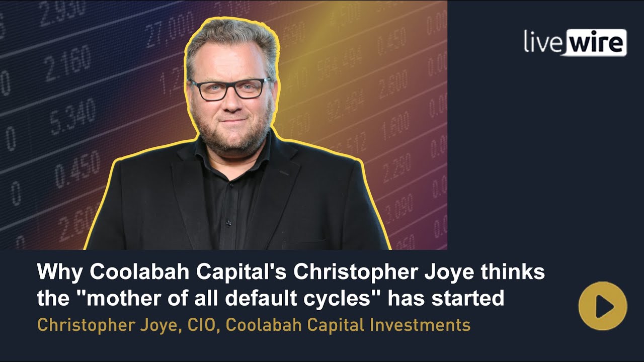 Why Coolabah Capital's Christopher Joye thinks the 