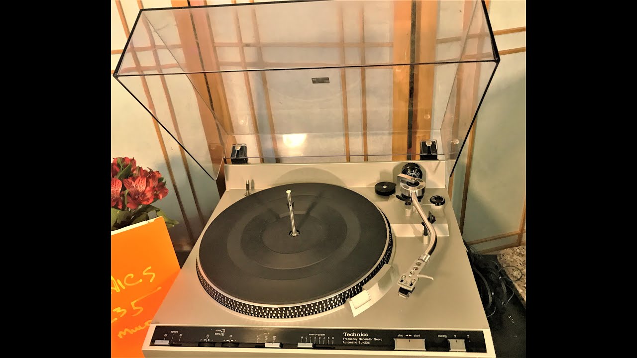 TECHNICS SL-235 Classic 2 Speed Belt, Multiple Play,