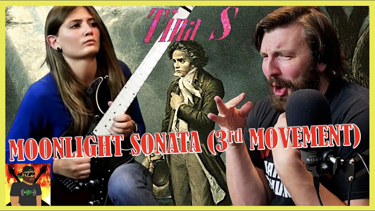 She Is SEVENTEEN! | Ludwig van Beethoven - Moonlight Sonata ( 3rd Movement ) Tina S Cover | REACTION