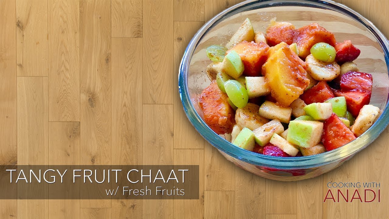 How to Make Yummy Fruit Chaat in Minutes!